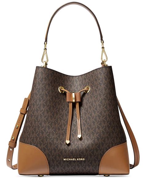 michael kors mercer gallery medium bucket bag|michael kors mercer bag small.